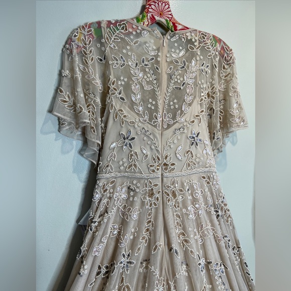 BHLDN Dresses Bhldn X Mac Duggal Evonna Embellished Beaded Maxi